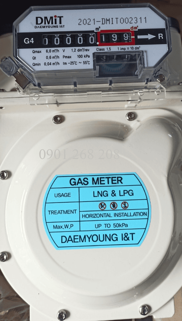 ĐỒNG HỒ LƯU LƯỢNG G4 50KPA DMIT